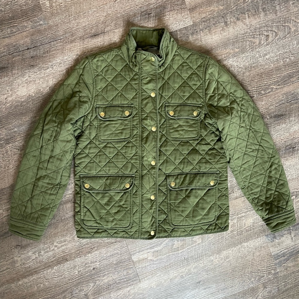 J. Crew quilted Downtown Field Jacket - Picture 5 of 12